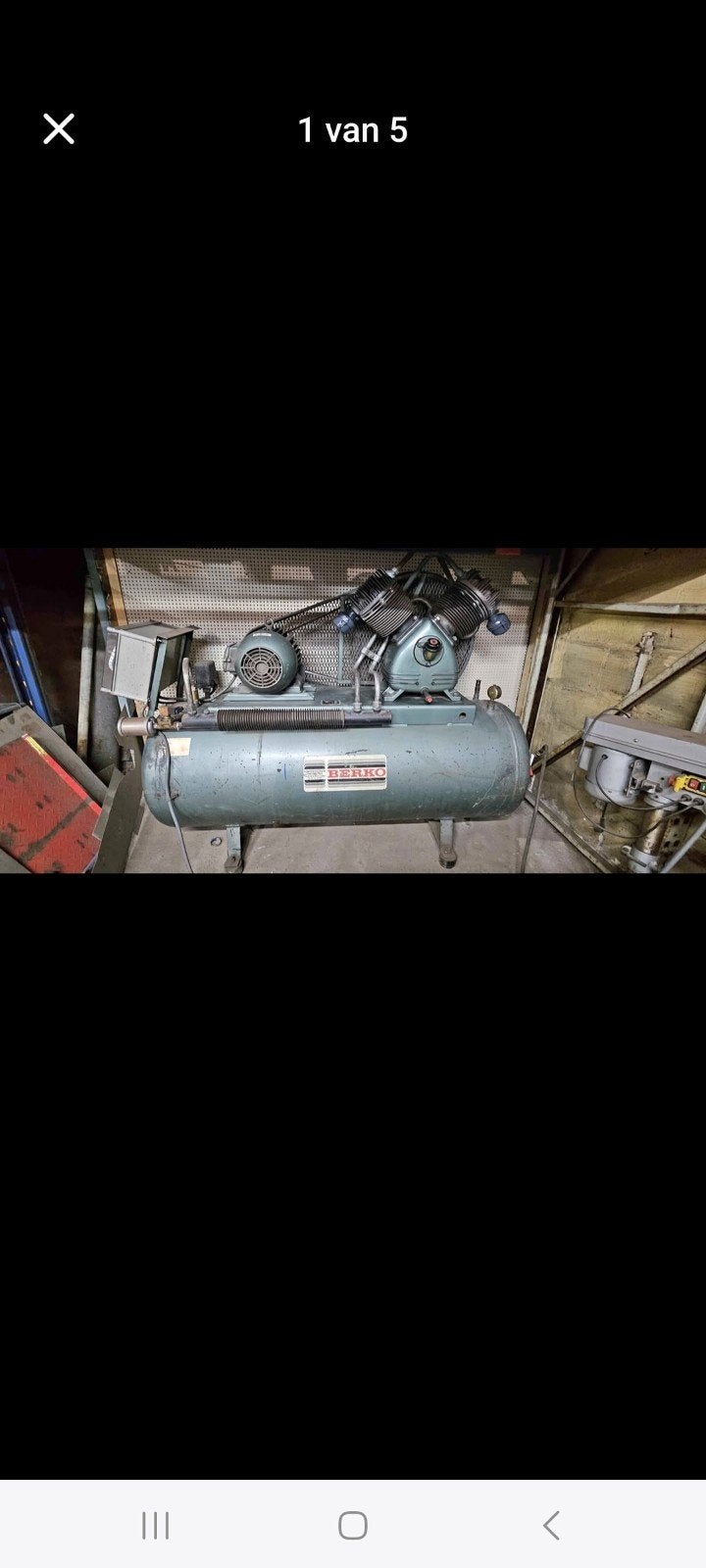 Kaeser Kompressor Coburg - 1000 L/min, 500L tank, Ophalen, Gebruikt, 800 liter/min of meer, 10 bar of meer