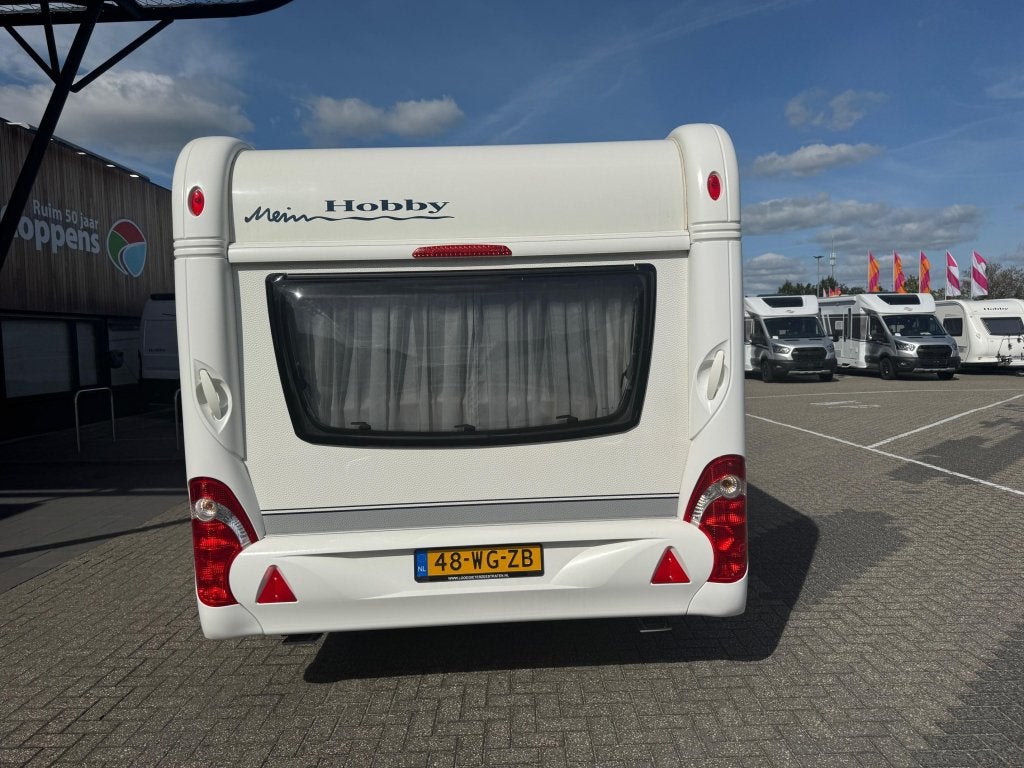 Hobby La Vita Bionda 460 UFE 2011 MOVER + TENT 240!!!, Caravans en Kamperen, Standaardzit, Bedrijf, 4 tot 5 meter, Schokbreker