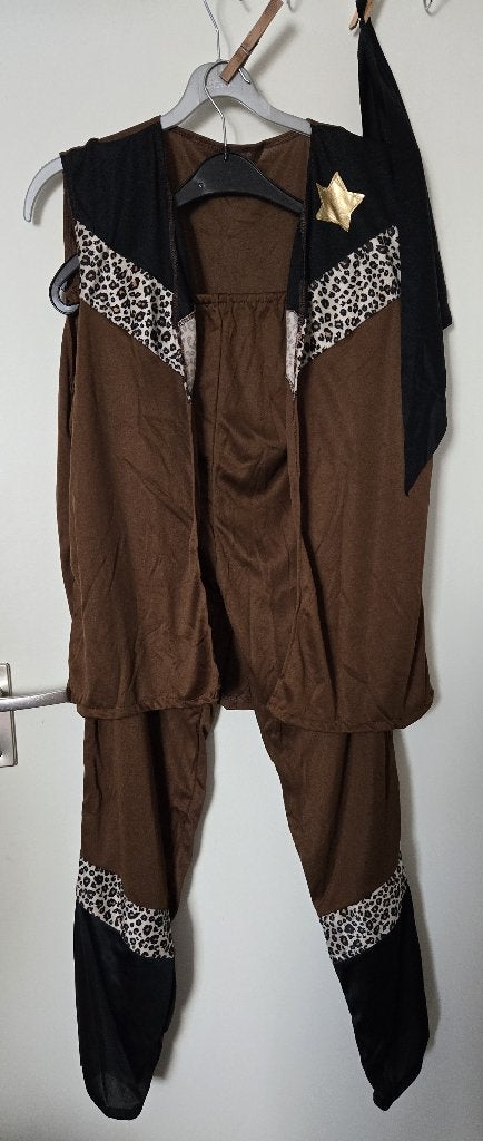 Nieuwe Cowboy outfit mt S/M/L/XL, Ophalen of Verzenden, Nieuw, Maat 56/58 (XL), Carnaval