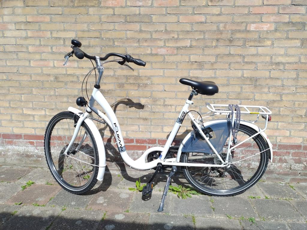 Pelikaan fiets met 6 versnellingen en werkend licht, Overige merken, Gebruikt, Velgrem, Versnellingen