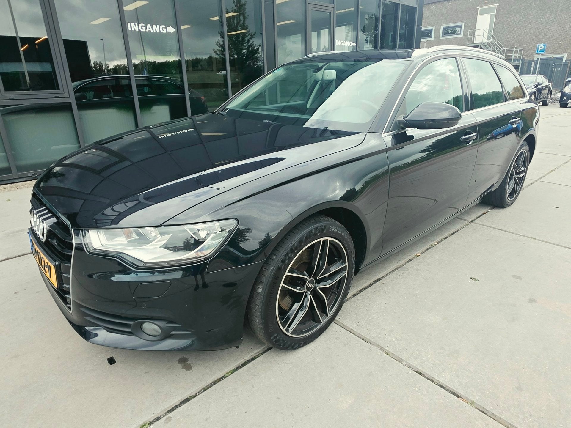 Audi A6 Avant 2.0 TDI Pro Line - Navi - Automaat - Clima -, Auto's, Euro 5, Stof, Gebruikt, Zwart