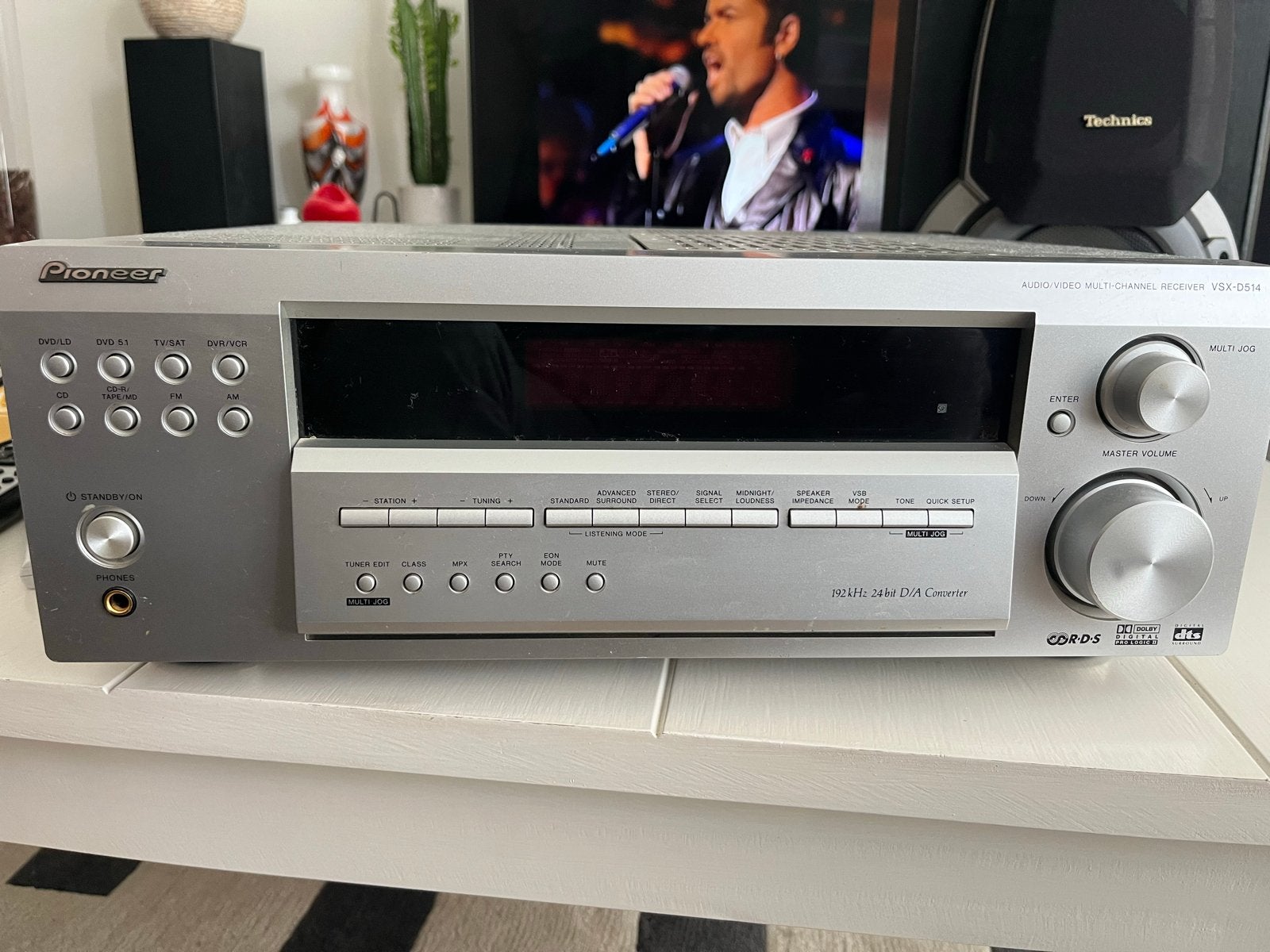 Pioneer VSX-D514 Audio/Video Multi-Channel Receiver, Gebruikt, Ophalen of Verzenden, 60 tot 120 watt, Pioneer