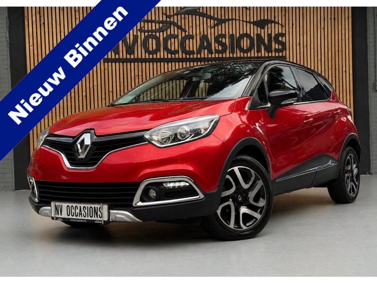 Renault Captur 0.9 TCe Xmod CAMERA/STOELVW/LEDER/LED/17"/CRU, Auto's, Voorwielaandrijving, Gebruikt, 49 €/maand, Leder