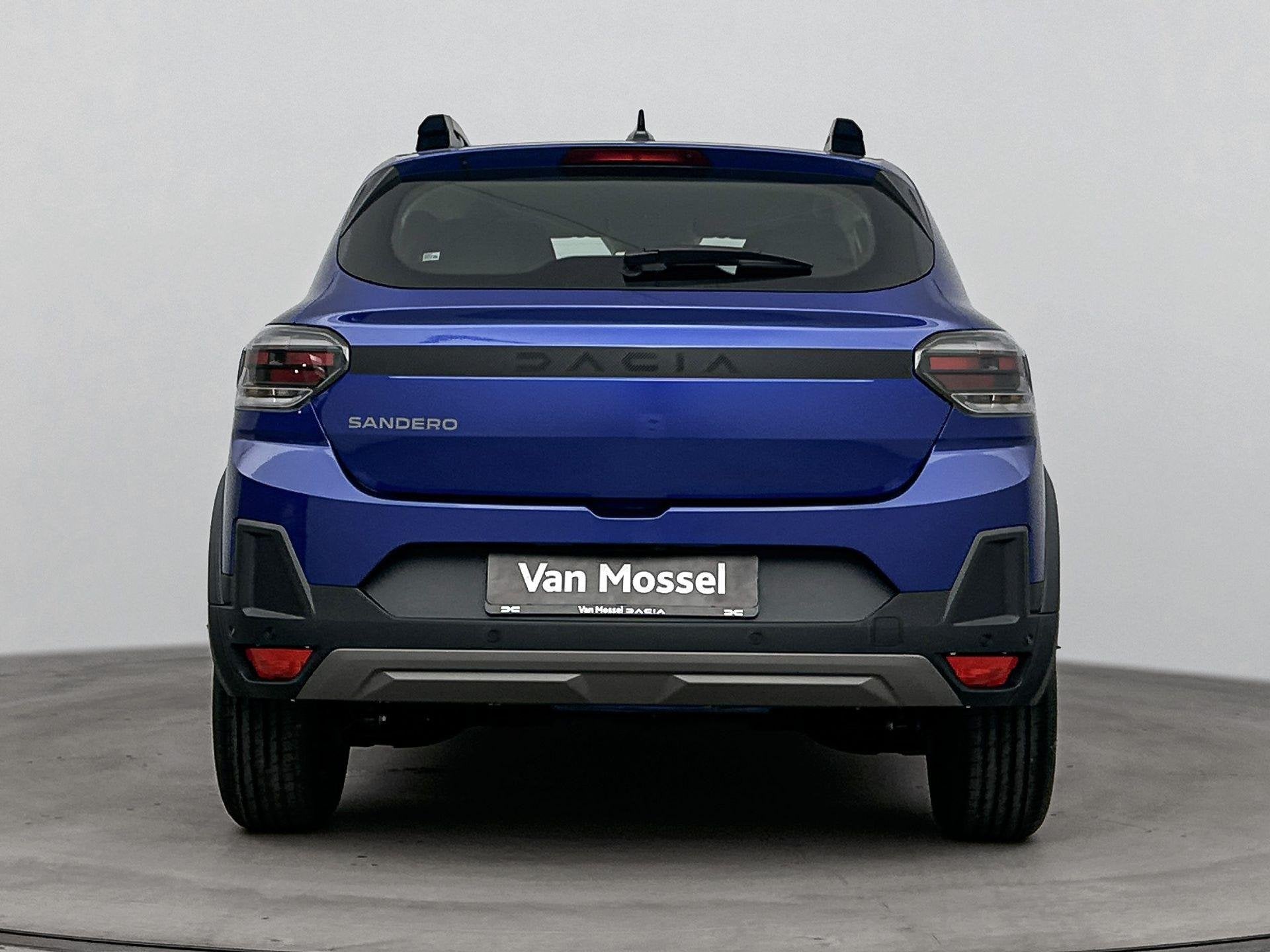 Dacia Sandero Stepway 1.0 TCe Limited Edition 110PK | Naviga, Stof, Euro 6, Blauw, 1070 kg