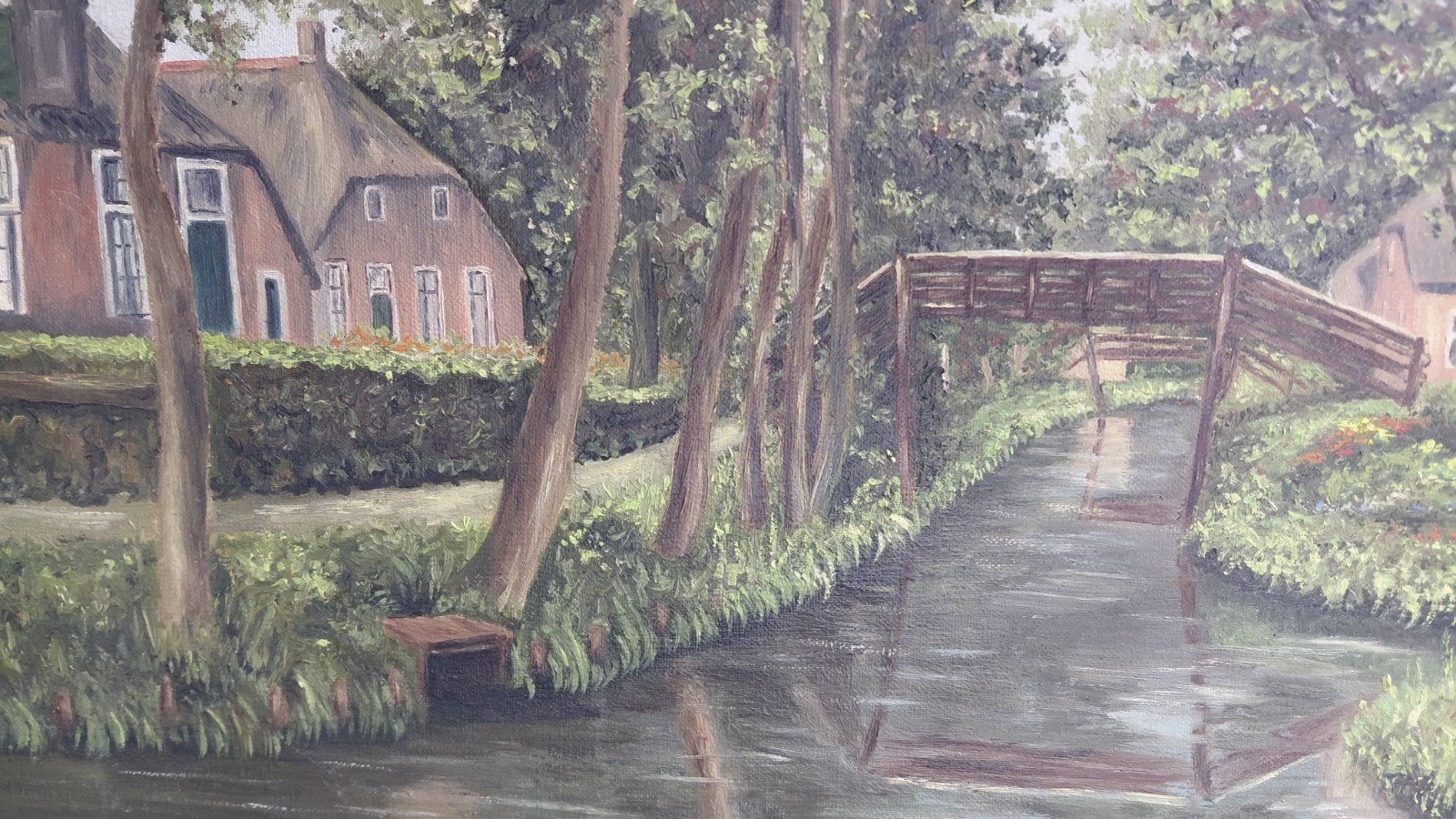 oud schilderij a.amesz, Antiek en Kunst, Kunst | Schilderijen | Klassiek, Ophalen of Verzenden