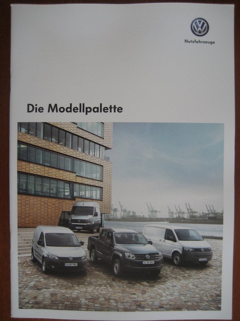 Volkswagen Modellpalette Crafter Transporter Caddy Amarok, Ophalen of Verzenden, Nieuw, Volkswagen