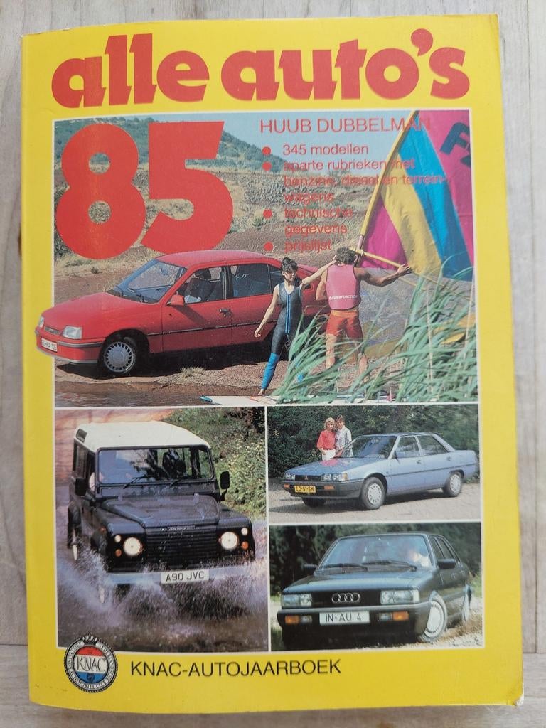 Alle Auto's 85 - KNAC Autojaarboek, Boeken, Auto's | Boeken, Ophalen of Verzenden, Gelezen, Algemeen, Huub Dubbelman