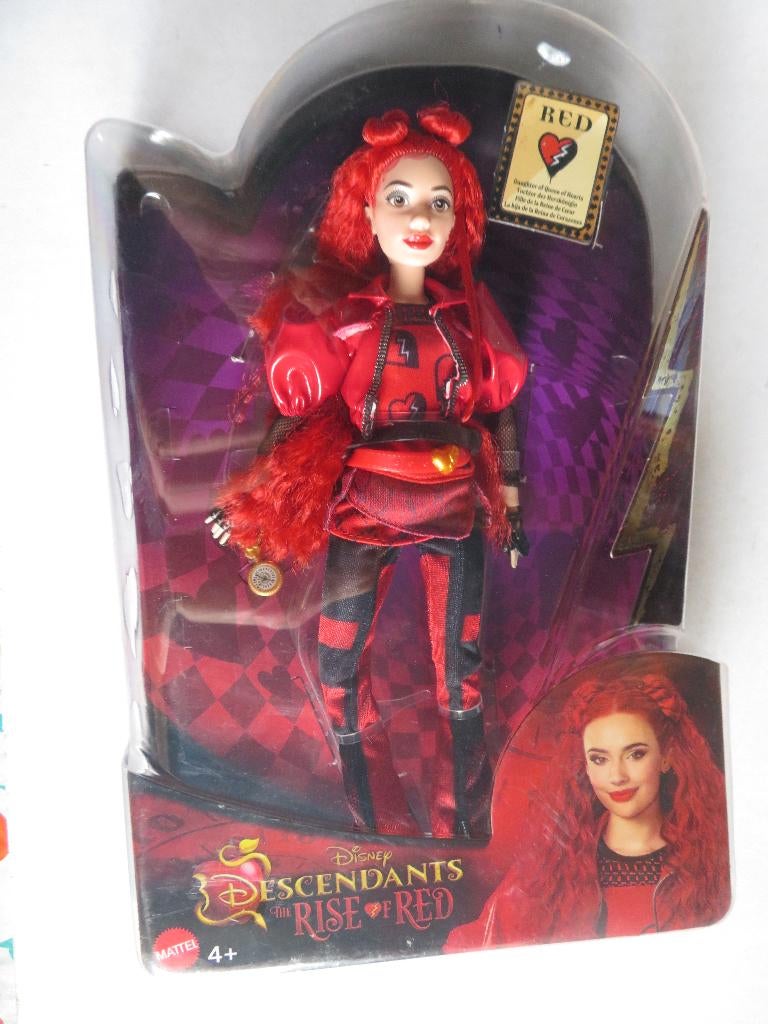 DISNEY - DESCENDANTS --THE RISE OF RED --- RED, Ophalen of Verzenden, Zo goed als nieuw, Barbie
