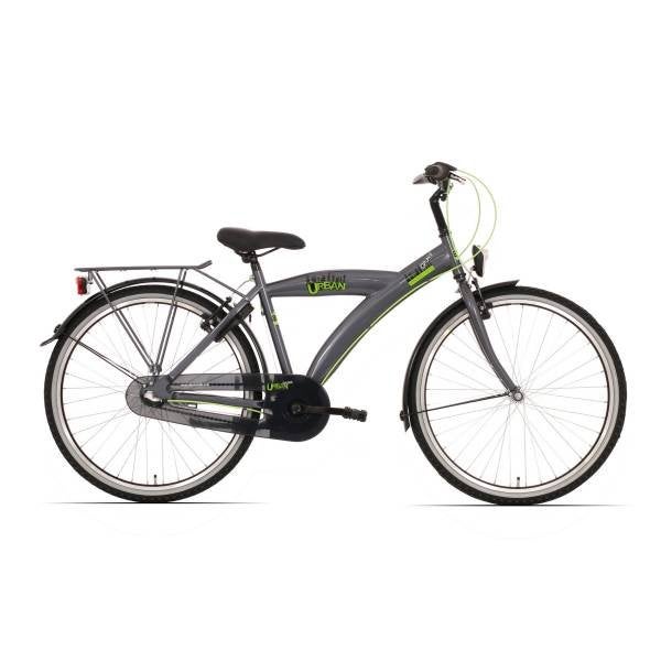 Bike fun Urban city grijs jongens 24inch, Nieuw, BIKE FUN, Versnellingen