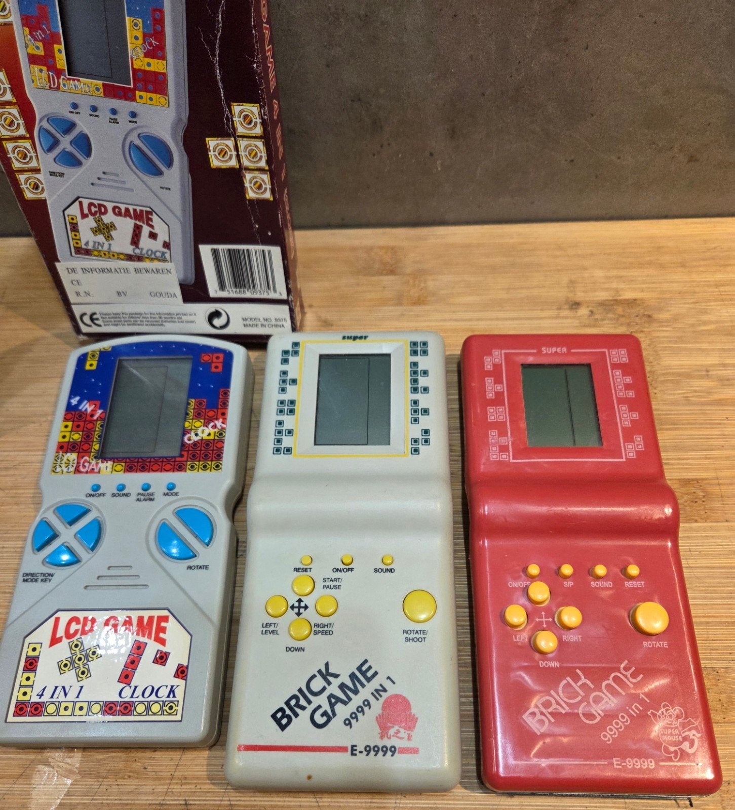 Vintage Brick Game, Spelcomputers en Games, Ophalen, Puzzel en Educatief, Gebruikt, 1 speler