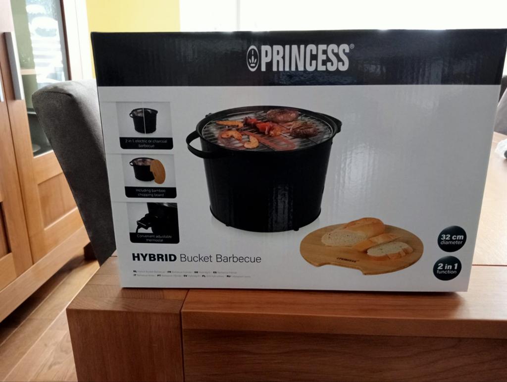 Princess Hybride Bucket Barbecue (niet gebruikt), Ophalen