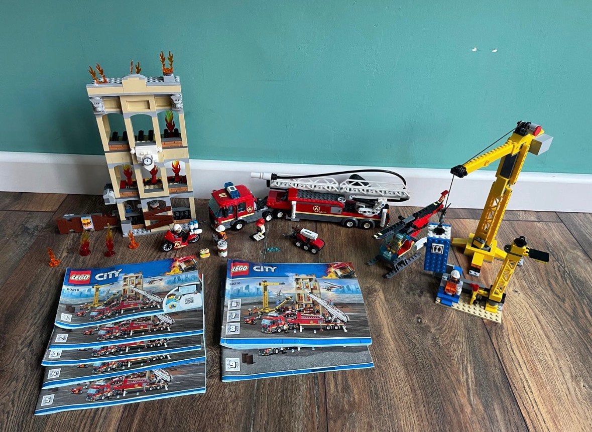 Lego set lego city 60216 compleet, Kinderen en Baby's, Speelgoed | Duplo en Lego, Lego, Ophalen of Verzenden, Zo goed als nieuw