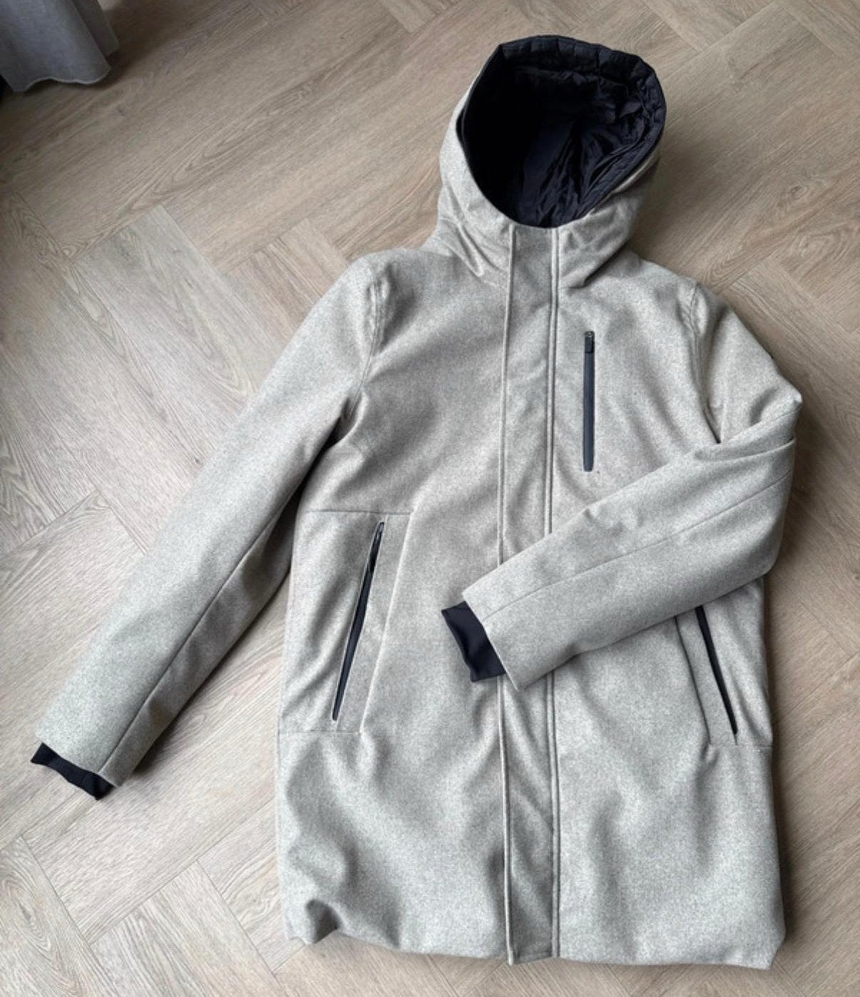 Nieuwe Hallinger heren winterjas maat xl !!!!, Kleding | Heren, Ophalen of Verzenden, Nieuw, Maat 56/58 (XL), Beige