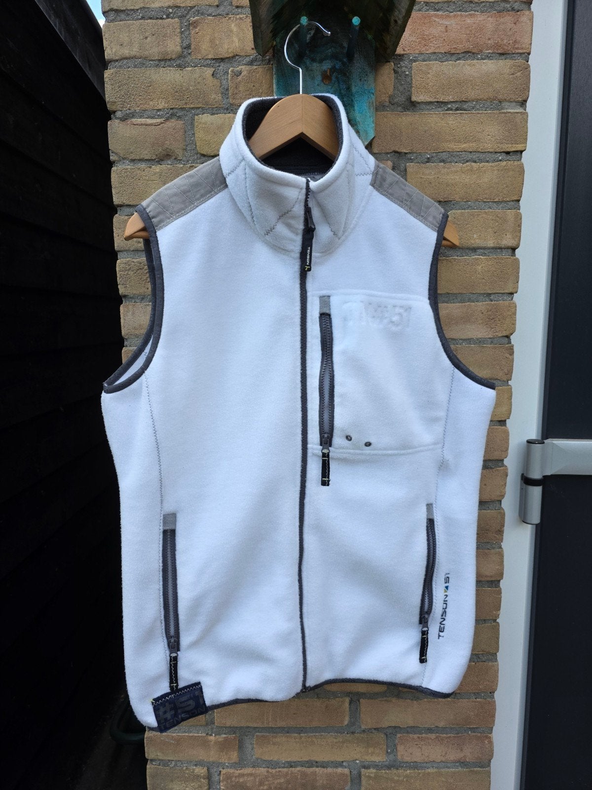Tenson 51 Fleece Bodywarmer Maat L Wit, Kleding | Dames, Bodywarmers, Ophalen, Wit, Tenson, Maat 42/44 (L)