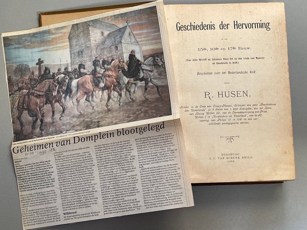 Geschiedenis der hervoming in de 15e, 16e en 17e eeuw - 1903, Antiek en Kunst, Ophalen of Verzenden