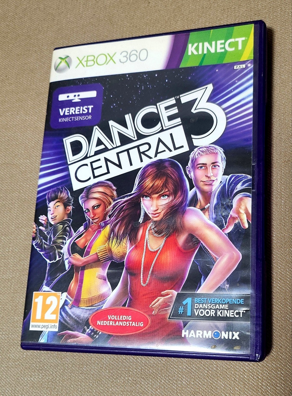 Dance Central 3 Xbox 360 Kinect - Dansgame, Spelcomputers en Games, Games | Xbox 360, Zo goed als nieuw, Muziek, 3 spelers of meer
