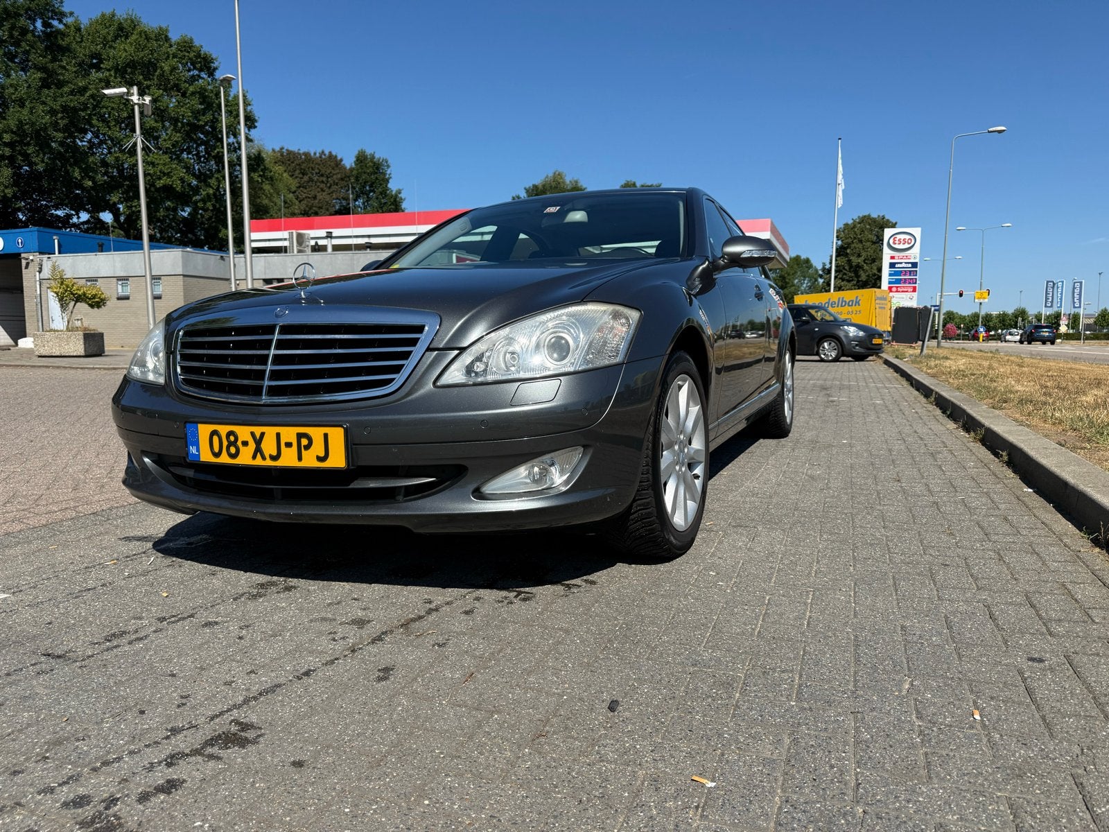 Mercedes-Benz S-Klasse 3.5 S350 AUT 2007 280.000km, Auto's, Mercedes-Benz, Automaat, 1780 kg, Achterwielaandrijving, Zwart