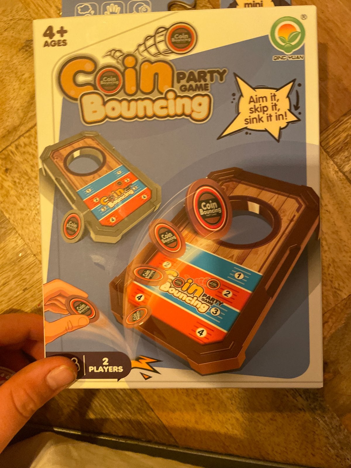 Coin Bouncing Party Game - Mikado variant, Een of twee spelers, Ophalen of Verzenden, Nieuw, Reisspel