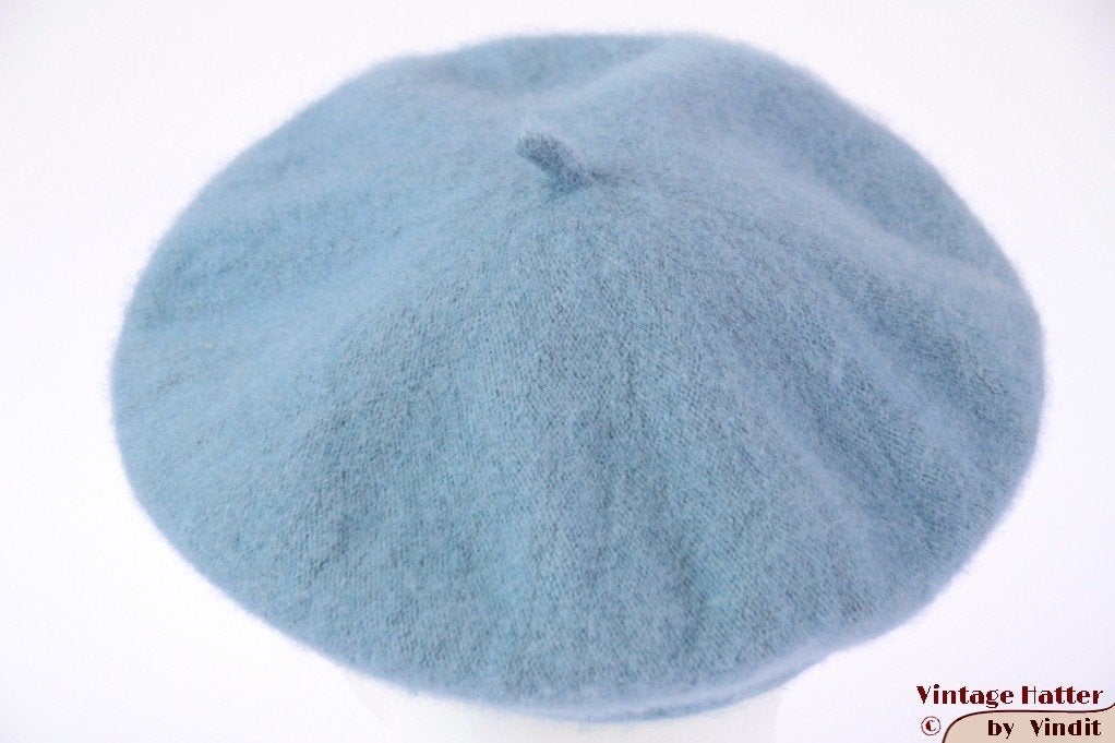 Alpino Baret licht blauw geweven 49-55 = S tot XS NIEUW, Ophalen of Verzenden, Nieuw, Maat 34 (XS) of kleiner, Muts