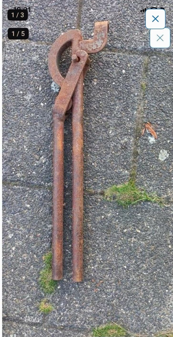 Robuuste buigijzer / pijpenbuiger, Ophalen, Gebruikt, Overige typen