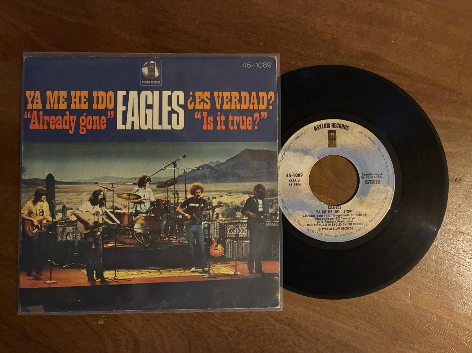 Eagles - Already gone / Is it true, Cd's en Dvd's, Vinyl Singles, Ophalen of Verzenden, 7 inch