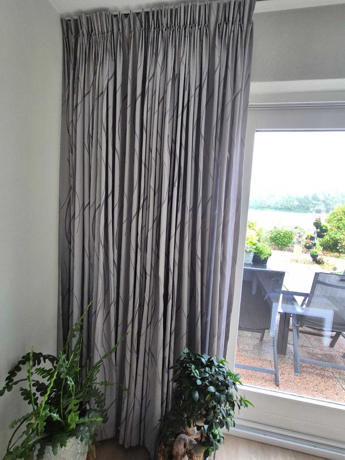 Prachtige vitrage van goede kwaliteit - 300x244 cm, Huis en Inrichting, Stoffering | Gordijnen en Lamellen, Ophalen, Gebruikt