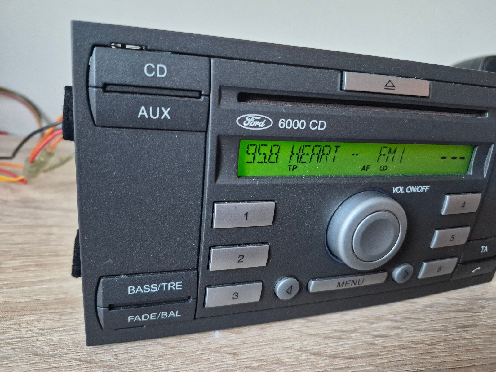 Ford 6000cd aux, Auto diversen, Autoradio's, Ophalen of Verzenden, Gebruikt