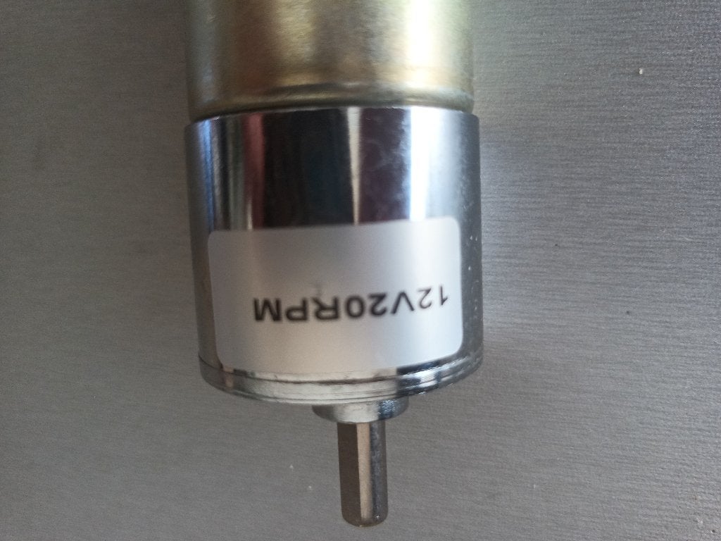 12V 20RPM DC Motor met Reductiekast, Verzenden, Nieuw