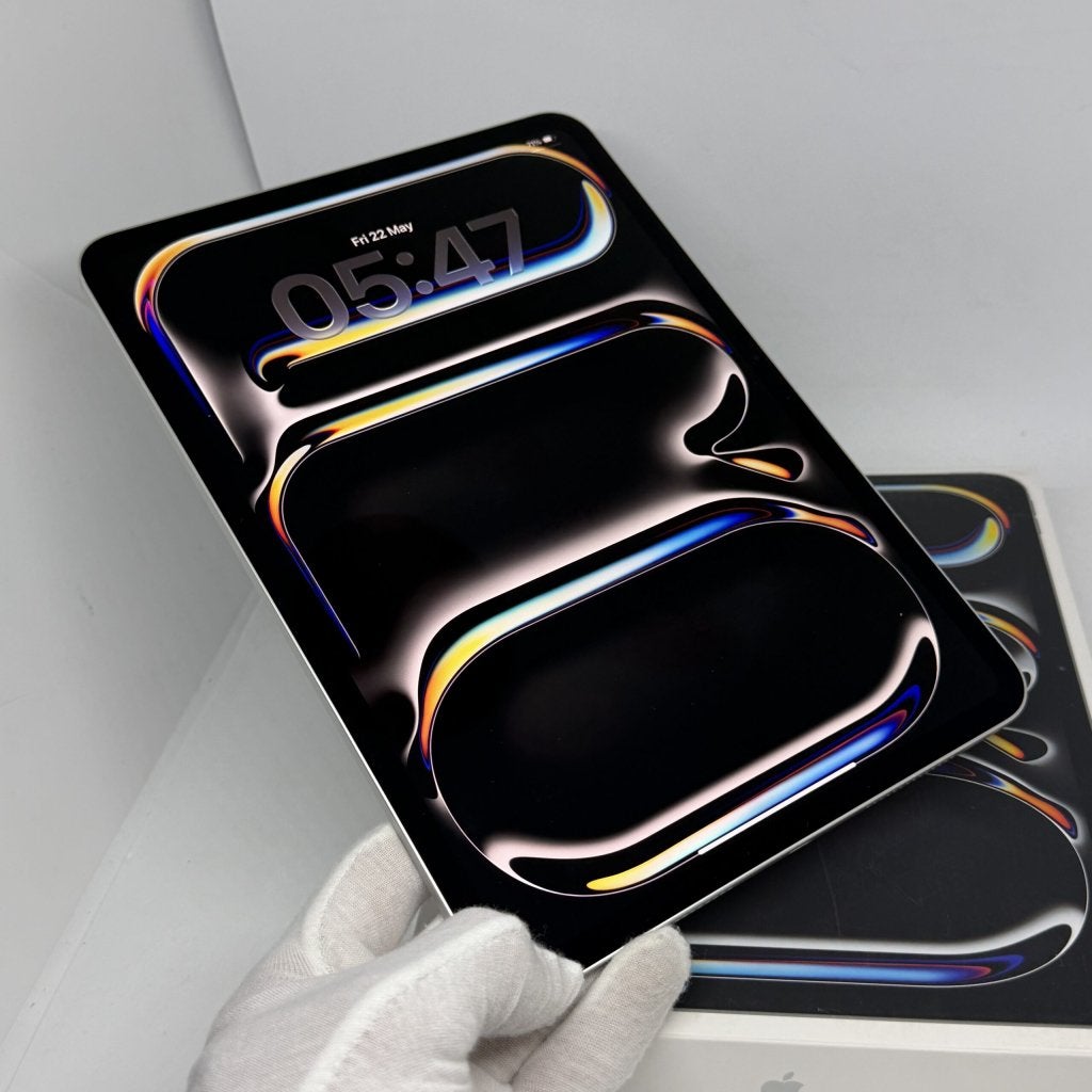 iPad Pro M5 11 inch 256GB zilver /100% batt /krasvrij /garan, Computers en Software, Apple iPads, Apple, Zo goed als nieuw, Support@apple.com