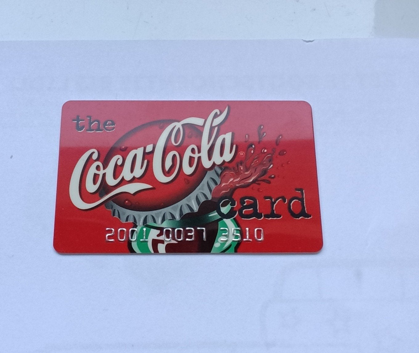 Coca'Cola card ., Verzenden, Nieuw, Gebruiksvoorwerp