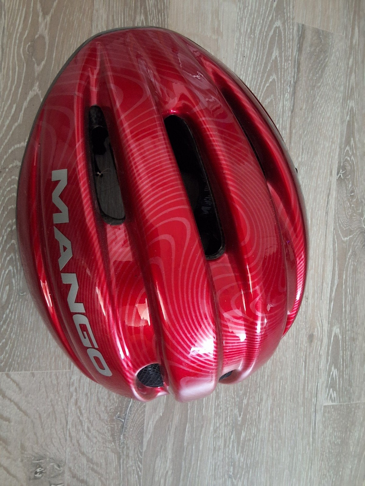 fietshelm/skeelerhelm, Overige maten, Ophalen of Verzenden, Zo goed als nieuw, Mango