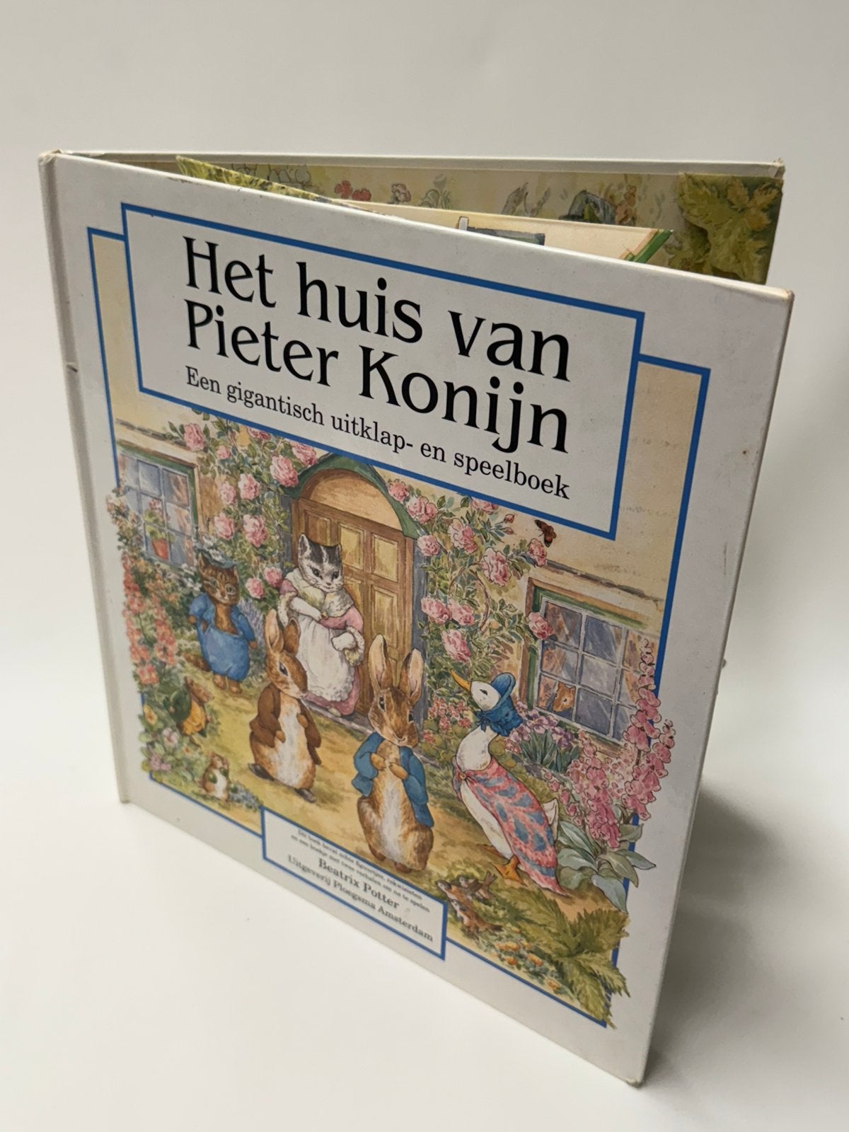 Pop up boek Beatrix Potter Het huis van Pieter Konijn, Ophalen of Verzenden, Gelezen, Sprookjes