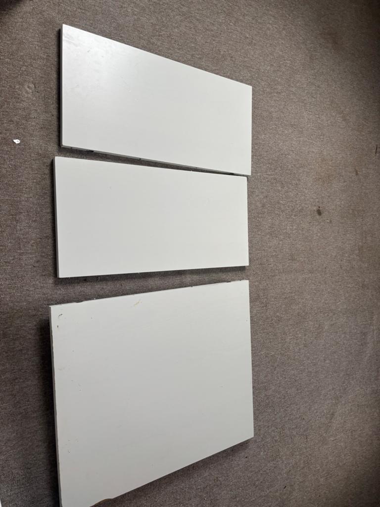 Verlengbare witte eettafel - ideaal voor kleine ruimtes, Huis en Inrichting, Tafels | Eettafels, Gebruikt, 50 tot 100 cm, 100 tot 150 cm