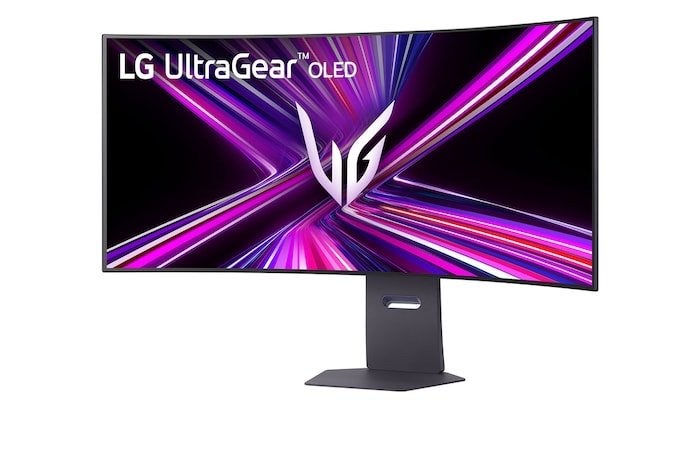 LG UltraGear OLED 45GR95QE-B 45 inch Curved Gaming Monitor, Computers en Software, Monitoren, Gaming, Curved, Nieuw, Overige typen