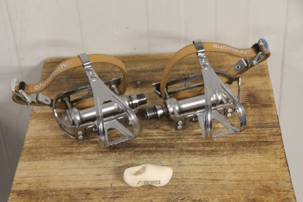 Campagnolo Record ''vintage'' pedalen / retro racefiets, Crankstel of Pedalen, Gebruikt, Ca, Campagnolo