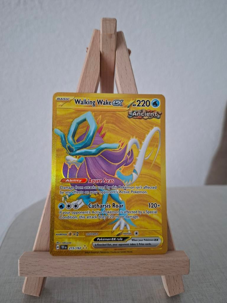 Walking Wake ex Gouden Kaart 215/162, Ophalen of Verzenden, Zo goed als nieuw, Losse kaart, Foil