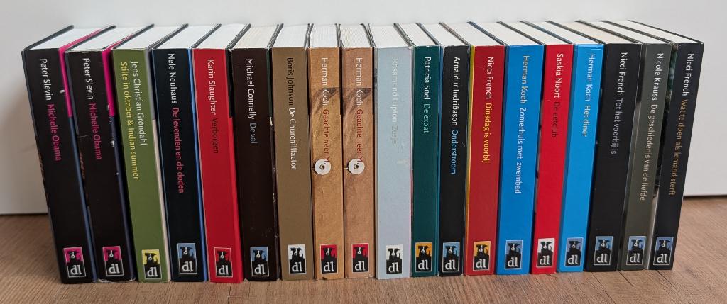 Dwarsligger Boekjes - 4,50 per stuk, Ophalen of Verzenden, Zo goed als nieuw, Diverse auteurs