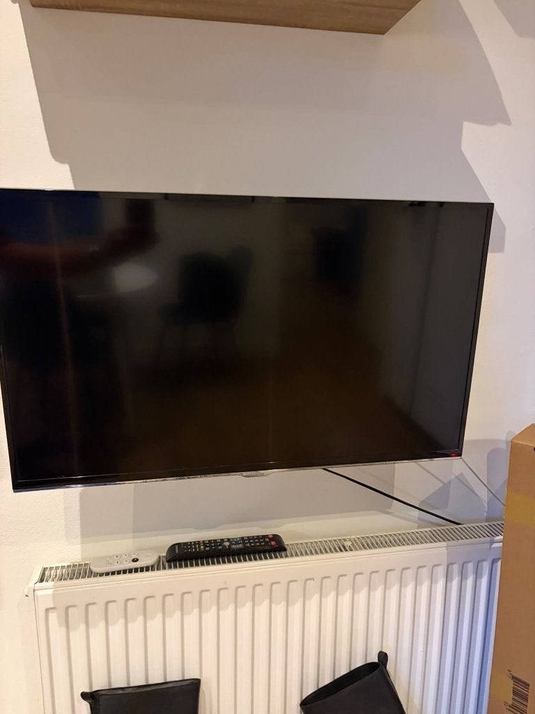 Samsung TV standaard + beugel, Ophalen, Gebruikt