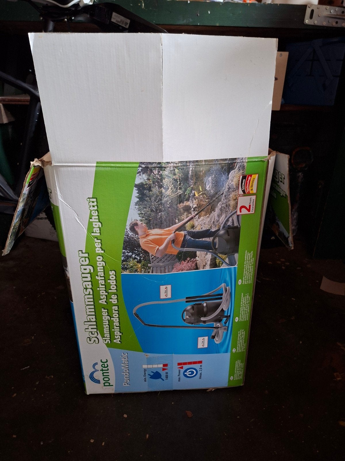 Pontec PondoMatic 3 zwembad vijverstofzuiger, Ophalen of Verzenden, Gebruikt, Pontec