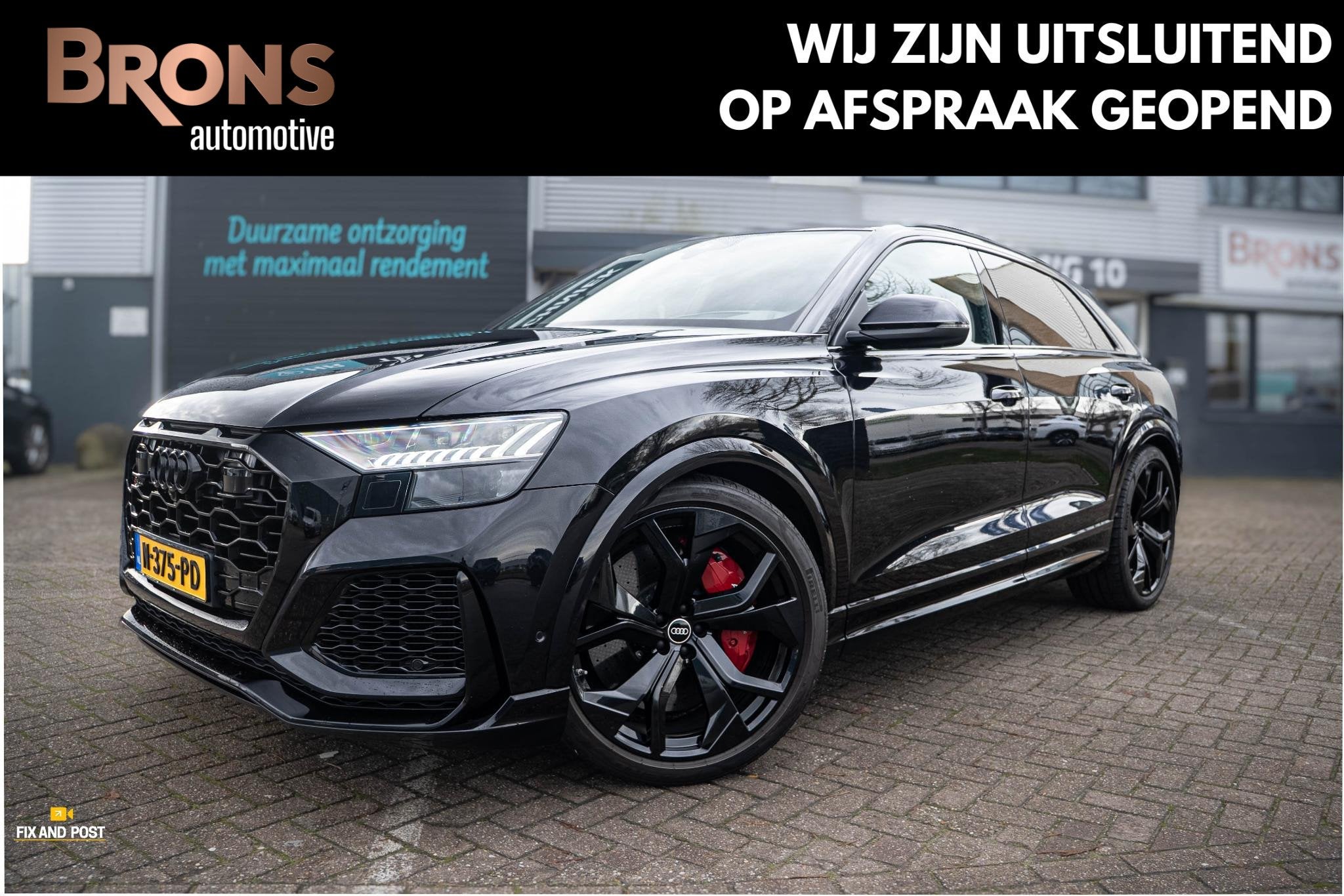 Audi RSQ8 Quattro Keramisch l Pano l HUD l softclose l Massa, Auto's, Gebruikt, 600 pk, Zwart, Bedrijf