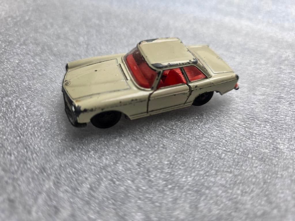 Crème Mercedes 280 SL modelauto, Overige merken, Gebruikt, Auto, Groter dan 1:32