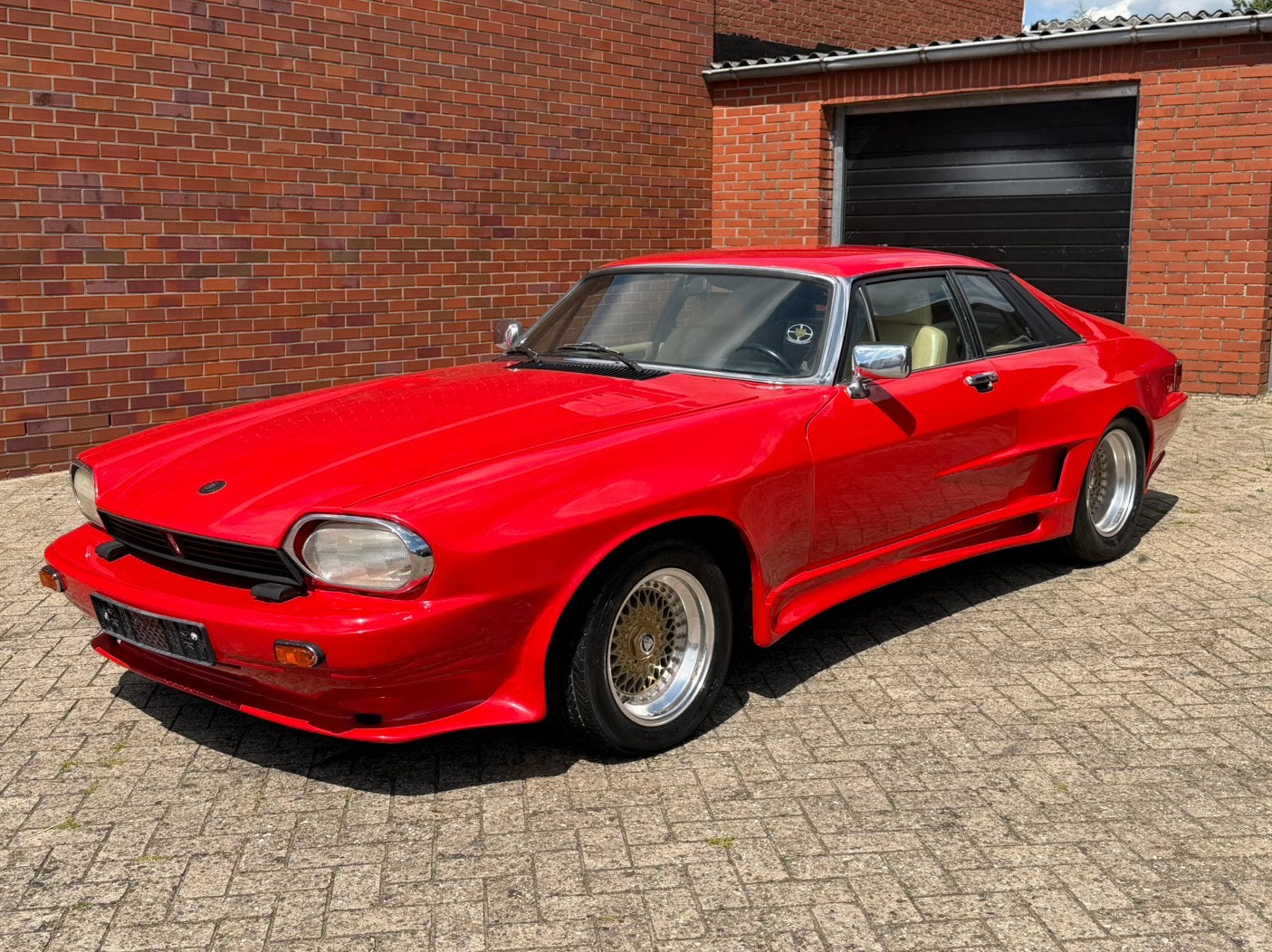 Jaguar XJS 5.3 V12  Koenigg Geiger breedbouw, Auto's, Automaat, Achterwielaandrijving, Beige, 285 pk
