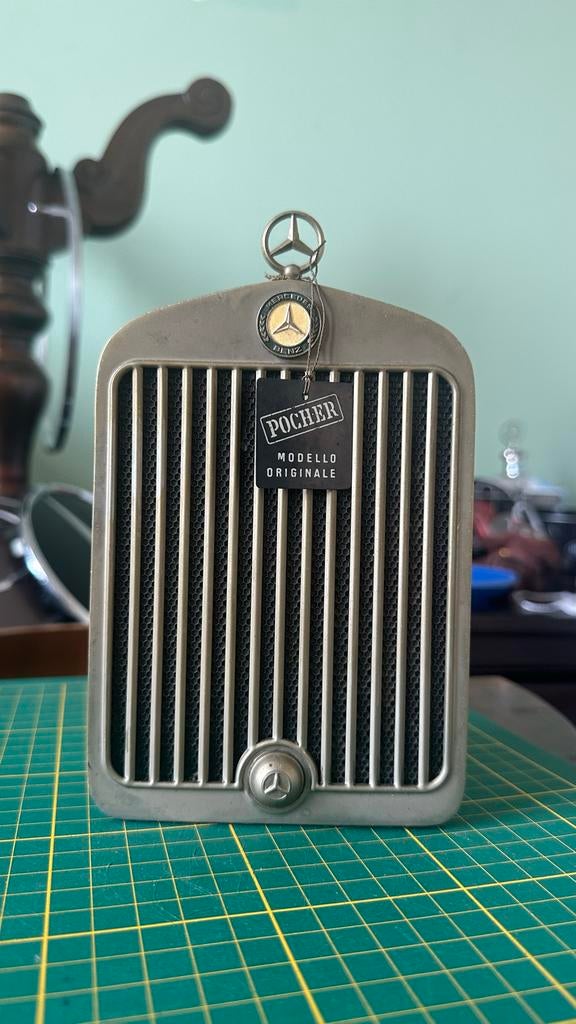 Pocher Mercedes-Benz Radiator Grille Model, Ophalen of Verzenden, Gebruikt, Auto's