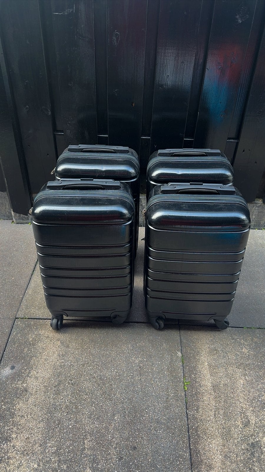 Handbagage koffers, Sieraden, Tassen en Uiterlijk, Ophalen, 50 tot 60 cm, Hard kunststof, Zo goed als nieuw