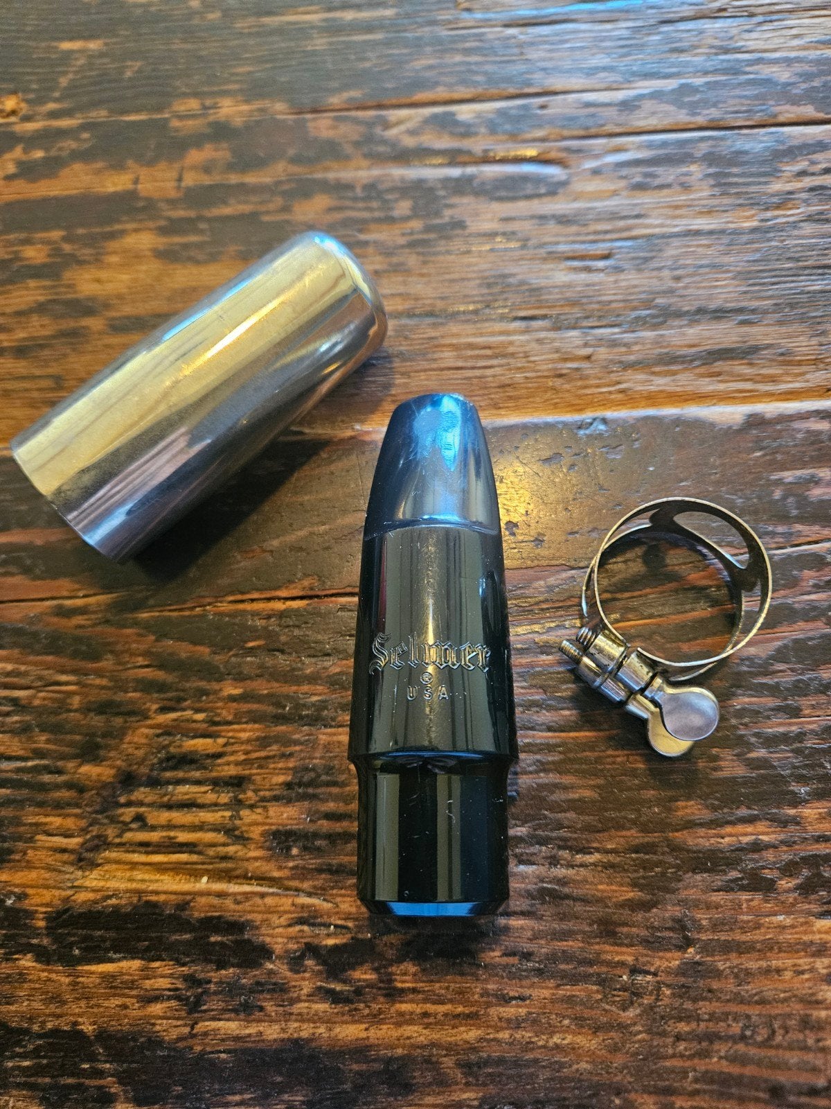 SELMER USA mondstuk voor tenorsaxofoon, Ophalen of Verzenden, Gebruikt