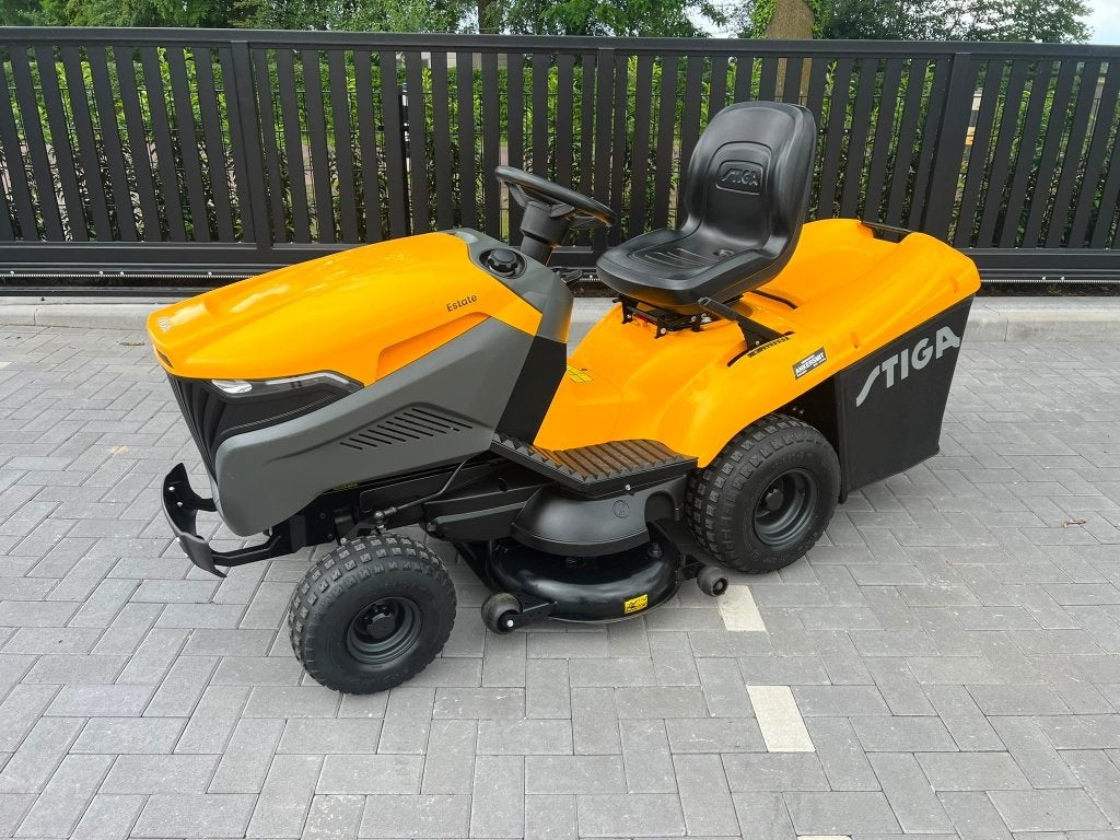 Stiga Estate 7102 W zitmaaier, Ophalen, Zo goed als nieuw, Stiga, 90 tot 120 cm