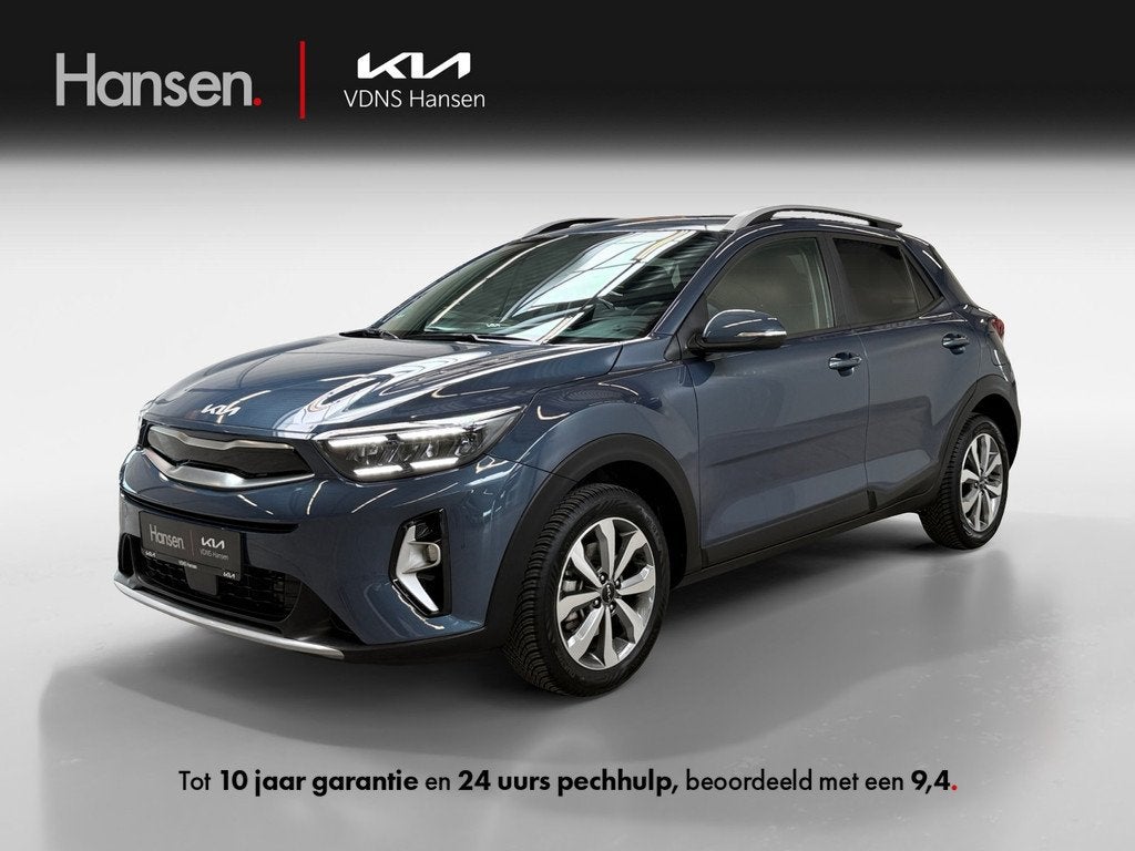 Kia Stonic 1.0 T-GDi MHEV DynamicPlusLine I Trekhaak I Camer, Auto's, Kia, Keurmerk '100% Onderhouden', Euro 6, Blauw, Bedrijf