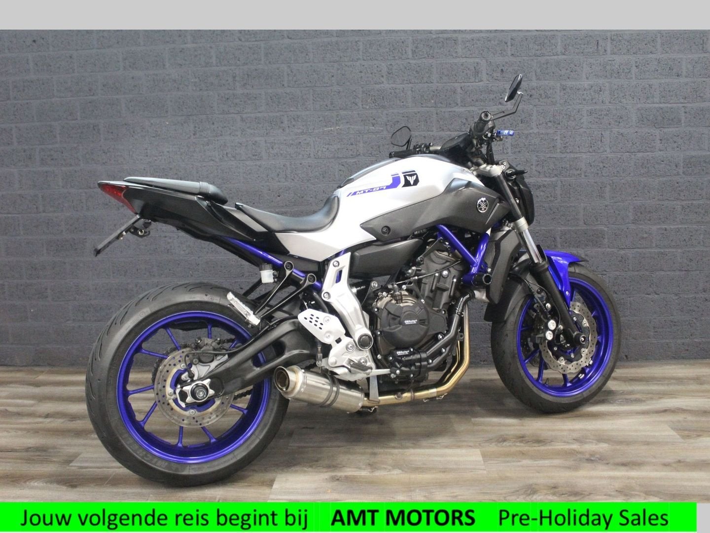 YAMAHA MT 07 ABS (bj 2016) 33,477 km 35KW A2 mogelijk, 2 cilinders, Bedrijf, Onbekend, YAMAHA