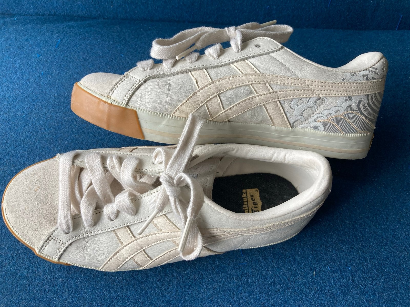 Onitsuka Tiger sneakers maat 37,5, Kleding | Dames, Schoenen, Ophalen of Verzenden, Zo goed als nieuw, Wit, Sneakers of Gympen