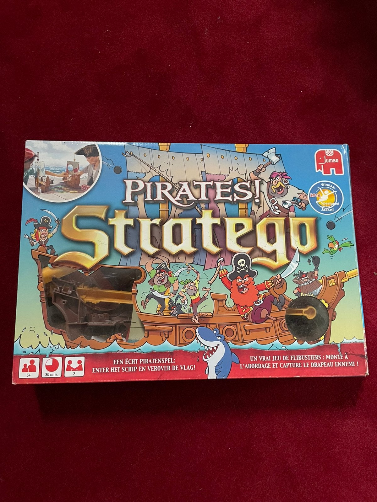 Piraten Stratego, Hobby en Vrije tijd, Een of twee spelers, Ophalen, Gebruikt